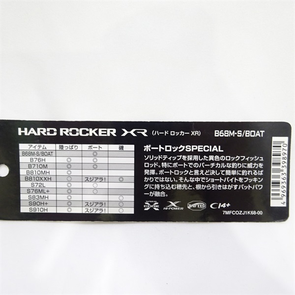 ２０　ＨＡＲＤ　ＲＯＣＫＥＲ　ＸＲＢ６８ＭＳ／ＢＯＡＴ